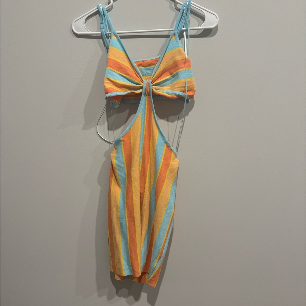 Colorful Striped Dress